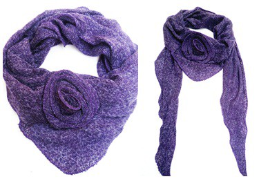 Pañuelo rosa Morado
